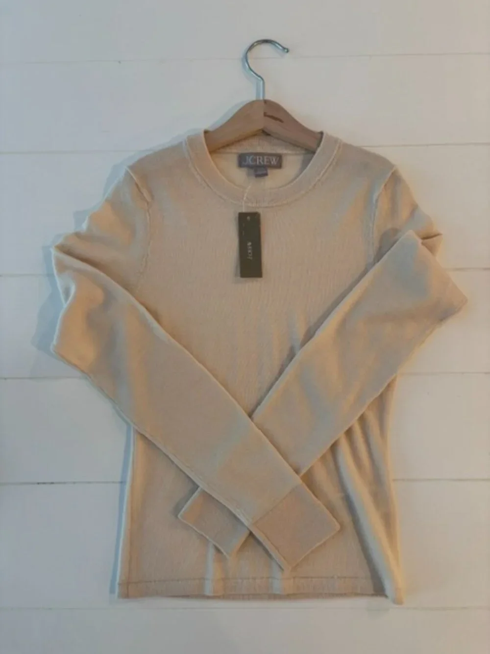 NWT J.Crew Women's Lightweight Merino Wool Blend Crewneck Sweater - XXS